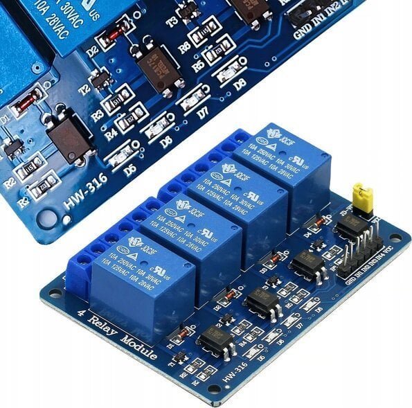 Allnet ALLNET 4duino 4 Kanal Infrarot Doppel-Relay Modul ALLOY30607