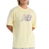 Koszulki męskie - Koszulka New Balance MT51920PRC - żółta - miniaturka - grafika 1