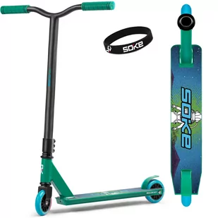 SOKE Hulajnoga wyczynowa do trików ABEC-9 Soke Go! - Hulajnogi - miniaturka - grafika 1