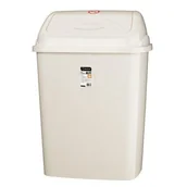 Kosze na śmieci - Kosz uchylny ALFI 50 l beż - miniaturka - grafika 1