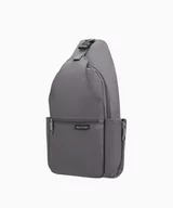 Plecaki - PUCCINI Sling Bag Plecak Crossbody Szary - miniaturka - grafika 1