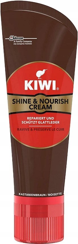 Krem do butów Kiwi beże i brązy 75 ml DE