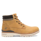 Botki męskie - Trzewiki Beverly Hills Polo Club CEO-22MW2009 Brązowy - miniaturka - grafika 1