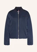 Kurtki damskie - Tommy Hilfiger Bluzon Pikowany blau - TOMMY HILFIGER - miniaturka - grafika 1