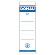 Etykiety samoprzylepne i bloki etykiet - Donau Etykiety wsuwane do segregatora , 48x153mm, dwustronne, 20szt. 8370920-09PL - miniaturka - grafika 1