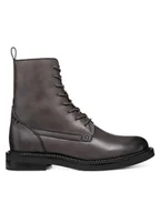 Botki damskie - Geox Botki D Serilda D46WYG 00043 C6029 Brązowy - miniaturka - grafika 1