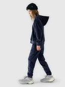 Spodnie damskie - SPODNIE DZIEWCZĘCE TTROF753 4F 158cm - miniaturka - grafika 1