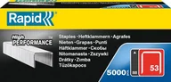 Zszywki - Rapid Zszywki workline 53/6mm 5000szt. MR-11856250 - miniaturka - grafika 1