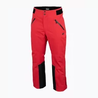 Spodnie narciarskie - Spodnie narciarskie męskie 4F czerwone H4Z22-SPMN006 m - miniaturka - grafika 1
