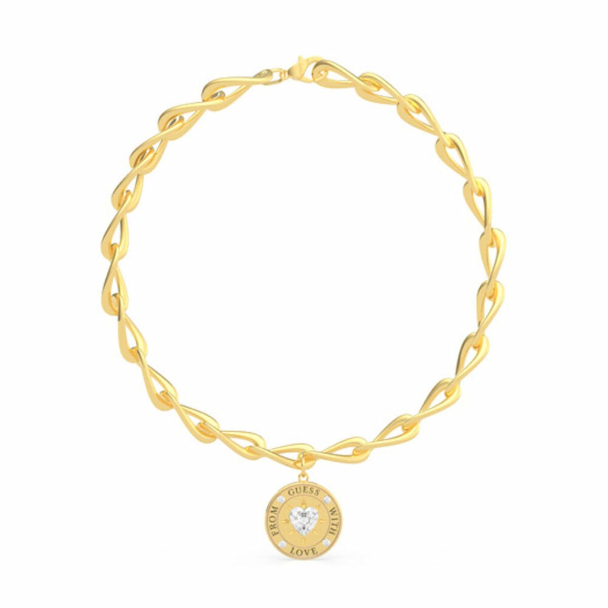 Naszyjnik Męski Guess UBN70006 27 cm