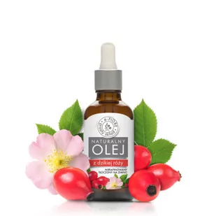 e-FIORE Olejek z Dzikiej Róży Rosehip Oil Nierafin - Olejki do mycia twarzy - miniaturka - grafika 1