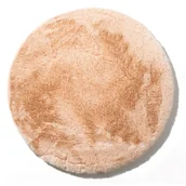 Dywaniki łazienkowe - Dywanik łazienkowy Moyo 70x70 cm fuzzy peach - miniaturka - grafika 1