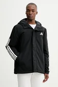 Kurtki i kamizelki sportowe męskie - adidas kurtka 3S kolor czarny zimowa JY8303 - miniaturka - grafika 1