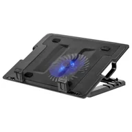 Chłodzenie procesora - Rebel Podstawka chłodząca  Podstawka chłodząca pod laptop 14-17&amp;quot Rebel KOM1051 - miniaturka - grafika 1