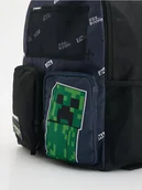 Plecaki - Reserved - Plecak Minecraft - granatowy - miniaturka - grafika 1