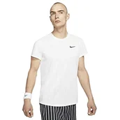 Koszulki męskie - Nike Męski T-shirt M Nkct Chllngr Top Ss biały/(czarny) XL - miniaturka - grafika 1