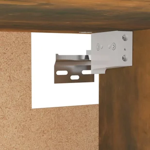 Lumarko Szafka, przydymiony dąb 100x32,5x35 cm, materiał drewnopochodny - Meble do przedpokoju - miniaturka - grafika 7