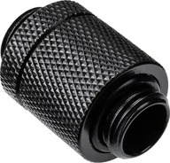 Chłodzenie wodne - Alphacool Alphacool ES D-Plug, 20mm, G1/4 AG auf G1/4 AG - Deep Black 17579 - miniaturka - grafika 1