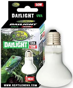 REPTILE NOVA Żarówka Grzewcza Uva - Reptile Nova Daylight 50W - Akcesoria do terrarium - miniaturka - grafika 1