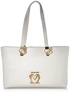 Torebki damskie - Love Moschino Damska torba na ramię Borsa A Spalla, rozmiar uniwersalny, biały - jeden rozmiar - miniaturka - grafika 1