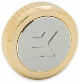 EK Water Blocks EK-Quantum Torque Korek uszczelniający G1/4 cala - z logo EKWB, złoty - Chłodzenie wodne - miniaturka - grafika 1