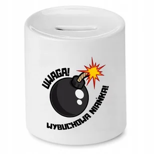 Skarbonka Dla Szwagra na Urodziny Imieniny Prezent z Nadrukiem ze Zdjęciem + Opakowanie na prezent (wzór 01) - Skarbonki - miniaturka - grafika 1