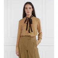 Koszule damskie - Michael Kors Koszula | Regular Fit | z dodatkiem jedwabiu - miniaturka - grafika 1