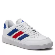 Półbuty męskie - Buty adidas Courtblock IF4032 Ftwwht/Ftwwht/Betsca - miniaturka - grafika 1