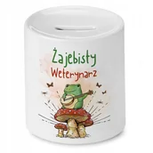 Skarbonki - Skarbonka 330 ml Dla Patryka Syna Dziecka Prezent z Nadrukiem ze Zdjęciem + Opakowanie na prezent (wzór 03) - miniaturka - grafika 1