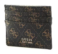 Portfele - GUESS Women Laurel SLG Phone CRO Wallet, Brązowe logo, jeden rozmiar - miniaturka - grafika 1