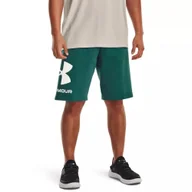 Spodenki męskie - Spodenki krótkie męskie Under Armour Rival FLC Big Logo Shorts-S - miniaturka - grafika 1