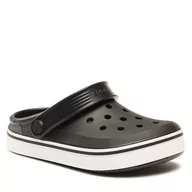 Buty dla chłopców - Klapki Crocs Crocs Crocband Clean Clog Kids 208477 Black 001 - miniaturka - grafika 1