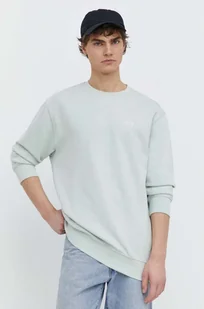 Vans bluza męska kolor turkusowy gładka - Bluzy męskie - miniaturka - grafika 1