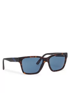 Okulary przeciwsłoneczne - Emporio Armani Okulary przeciwsłoneczne 0EA4177 500280 Brązowy - grafika 1