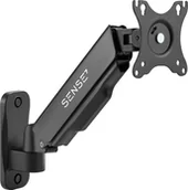 Uchwyty do monitorów - SENSE7 Uchwyt do ściany na monitor 17"-32" HANG WALL - miniaturka - grafika 1