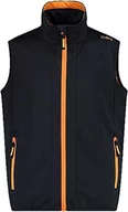 Odzież sportowa dziecięca - CMP - Kamizelka z softshell dla dzieci, Antracyt płomień, 176, Antracyt-Płomień - miniaturka - grafika 1
