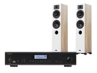 Zestawy stereo - Rotel A12 MKII (czarny) + Diva 5 (dąb) - miniaturka - grafika 1