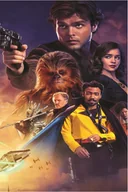 Puzzle - PUZZLE Star Wars Gwiezdne Wojny Han Solo A3 252 el z Nadrukiem+IMIĘ Pudełko - miniaturka - grafika 1