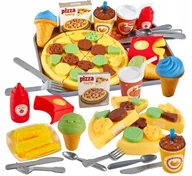 Zabawki AGD - Zabawkowe Jedzenie Fast Food Frytki Pizza Lody - miniaturka - grafika 1