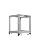 Szafy rack - LANBERG Open rack 19inch 12U 600X600-1100 adjustable grey - miniaturka - grafika 1