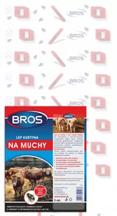 Bros Lep płaski kurtyna 5 pak - Zwalczanie i odstraszanie szkodników - miniaturka - grafika 1