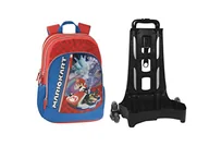 Plecaki - Franco Cosimo Panini Editore Zorganizowany plecak z odpinanym wózkiem Mariokart - miniaturka - grafika 1
