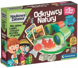 ZESTAW DOSWIADCZALNY ODKRYWCY NATURY - Mały naukowiec - miniaturka - grafika 1