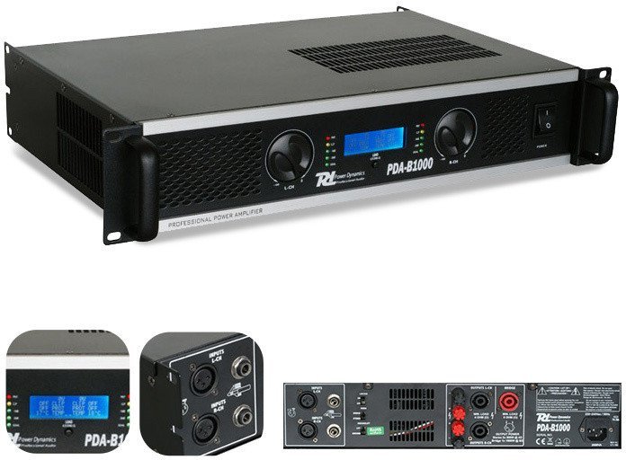 Power Dynamics wzmacniacz PDA-B1000 one size