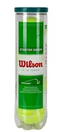 Tenis ziemny - Piłki do tenisa ziemnego Wilson Starter Play 4szt.137400 - miniaturka - grafika 1