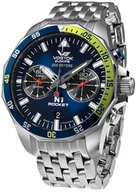 Zegarki męskie - Zegarek Vostok Europe 6S21-225A708B Rocket N-1 Chrono - miniaturka - grafika 1