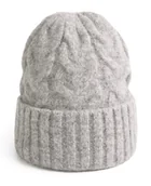 Czapki damskie - Czapka Damska Młodzieżowa Beanie Podwijana Zimowa Casualowa Ciepła Z Wełną - miniaturka - grafika 1