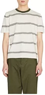 Koszulki męskie - Sisley T-shirt męski, Beżowy 903, M - miniaturka - grafika 1