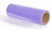 Dekoracje i nakrycia stołu na imprezę - Tiul gładki, liliowy, 0,15 x 9 m, 1 rol. - miniaturka - grafika 1