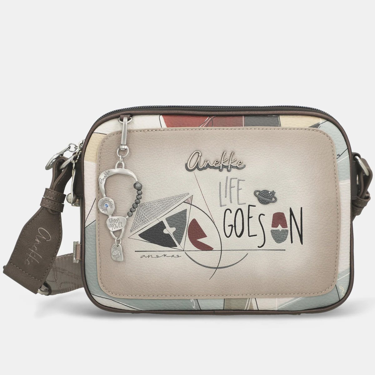 Torebka Damska ANEKKE Torba Listonoszka Crossbody AURALIS 42813-188 Kolorowy